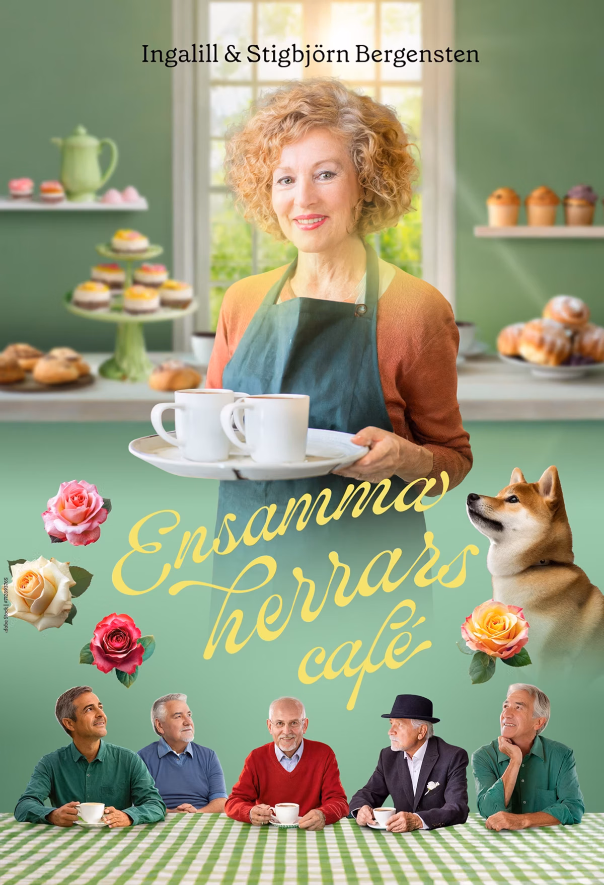 Ensamma herrars café